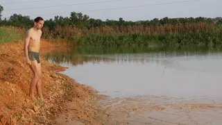 Mud man quicksand full sinking