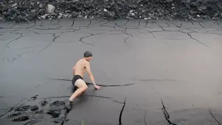 Mud  man quicksand